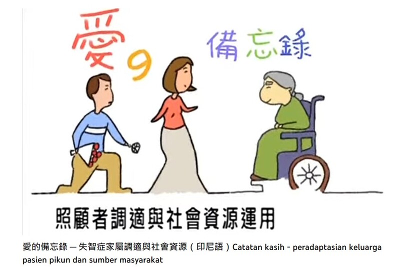 Catatan kasih - peradaptasian keluarga pasien pikun dan sumber masyarakat